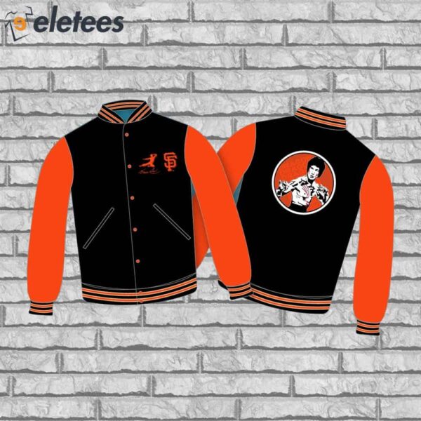 Giants Bruce Lee Year of the Dragon Bomber Jacket Giveaway 2024