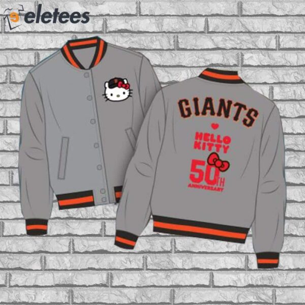 Giants Hello Kitty Bomber Jacket Giveaway 2024