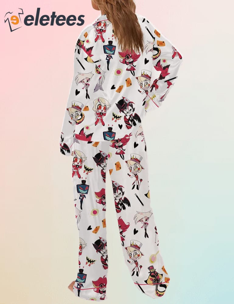 Hazbin Hotel Long Sleeve Pajama Set