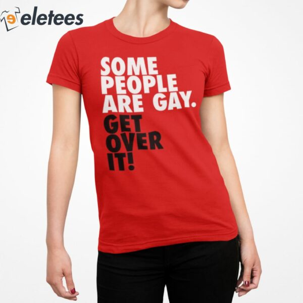 Ian Mckellen Stonewall Scotland Some People Are Gay Get Over It Shirt