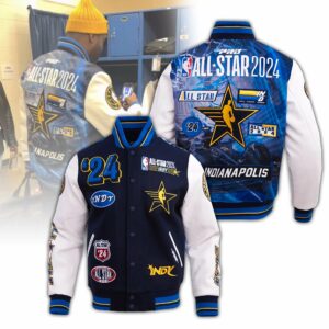Indiana Pacers All Star 2024 Bomber Jacket