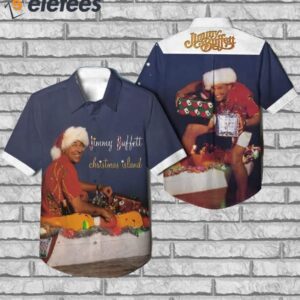 Jimmy Buffett Christmas Island Album Cover Hawaiian Shirt1