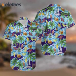 Jimmy Buffett Inspired Tropical Parrot Hawaiian Shirt 2