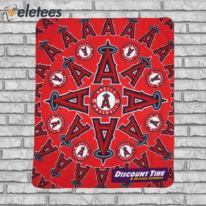 LA Angels Blanket 2024 Giveaway1