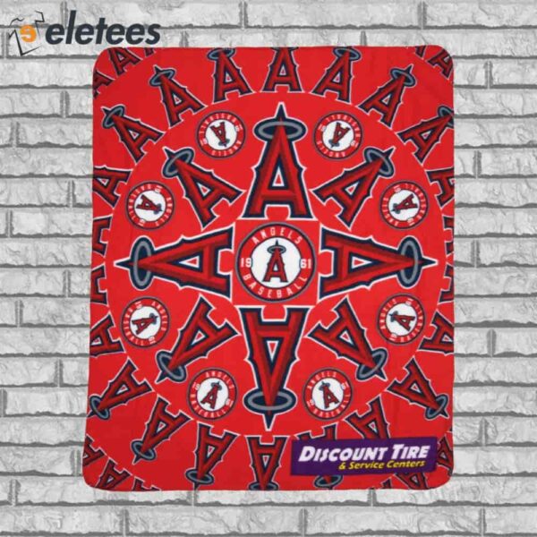 LA Angels Blanket 2024 Giveaway