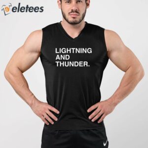 Lightning And Thunder Shirt 3