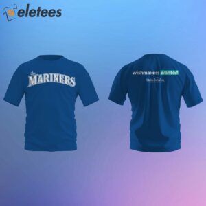 Mariners themed Make A Wish T shirt