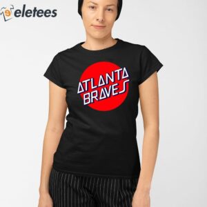 Matt Olson Santa Cruz Skateboards Atlanta Braves Shirt 2