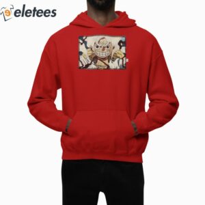 Max Holloway Luffy Gear 5th Hoodie 3