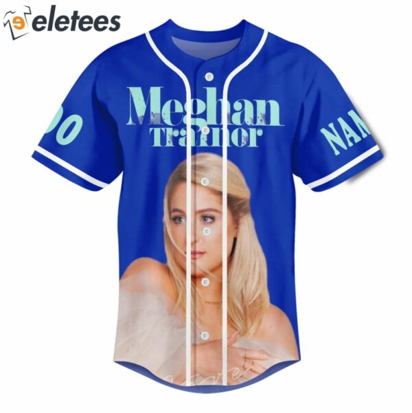 Meghan Trainor Bet I Made You Look Custom Name Baseball Jersey