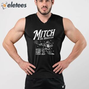 Mitch The Migician Record 23 Game Point Streak Shirt 3