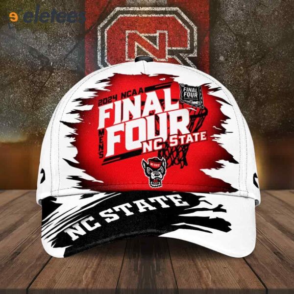 NC State 2024 NCAA Men’s Basketball Final Four 3D Cap