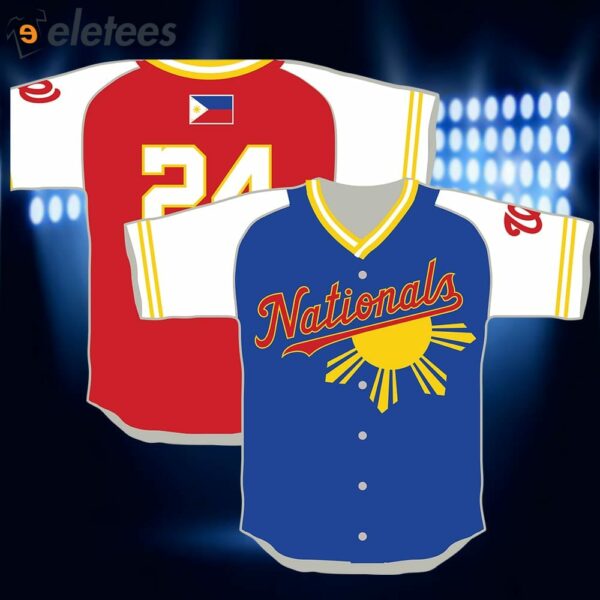 Nationals Filipino Heritage Day Jersey Giveaway 2024