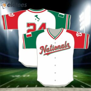 Nationals Itailian Heritage Day Jersey Giveaway 2024