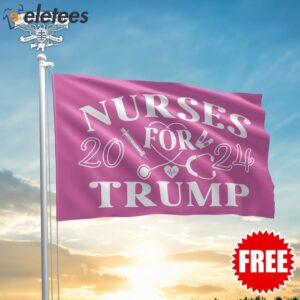 Nurses For Trump 2024 Flag