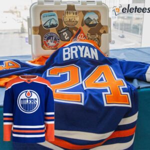 Oilers Luke Bryan 24 Jersey Shirt