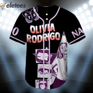 Olivia Rodrigo Guts World Tour Custom Baseball Jersey