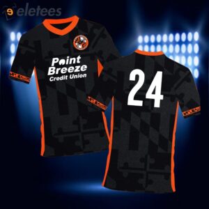 Orioles Point Breeze Credit Union Soccer Jersey Giveaway 20241