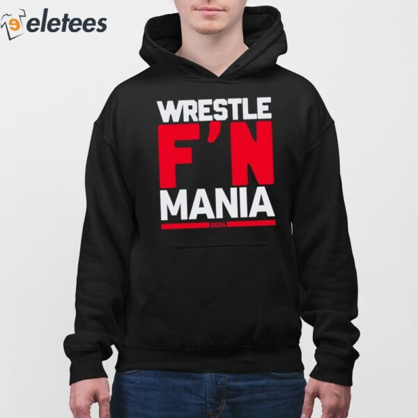Paul Heyman Wrestle F’n Mania Shirt