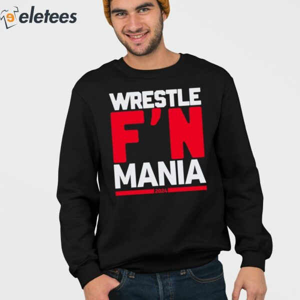 Paul Heyman Wrestle F’n Mania Shirt