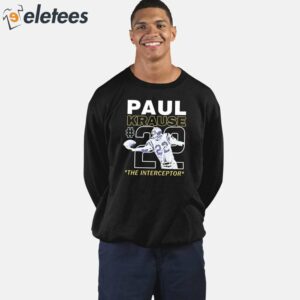 Paul Krause The Interceptor 22 Shirt 4