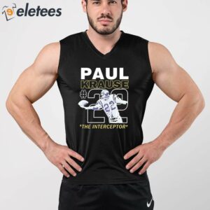 Paul Krause The Interceptor 22 Shirt 5