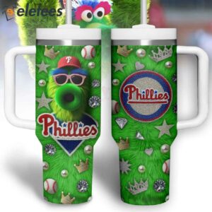 Phillies Mascot Phillie Phanatic Stanley 40oz Tumbler
