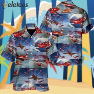 Red Arrows Hawaiian Shirt