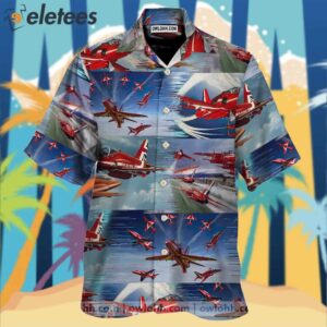 Red Arrows Hawaiian Shirt1