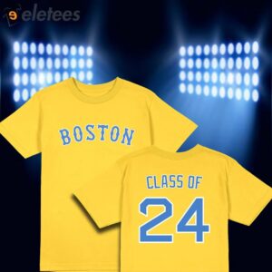 Red Sox City Connect Class of 2024 Shirt Giveaway1