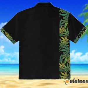 Retro Cannabis Marijuana Hawaiian Shirt 2
