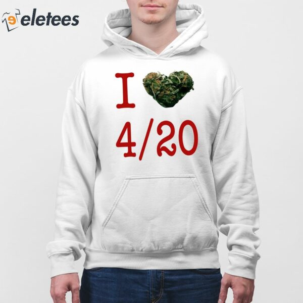 Rihanna I Love 420 Day Shirt