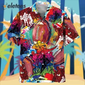 Rugby Color Hawaiian Shirt