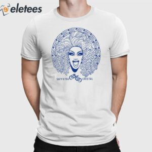 Sapphira Cristal Portrait Shirt