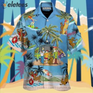 Scooby Doo Summer Beach Vacation Hawaiian Shirt1