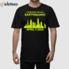 Skill Issue I Survived The Nyc Earthquake April 5Th 2024 Shirt