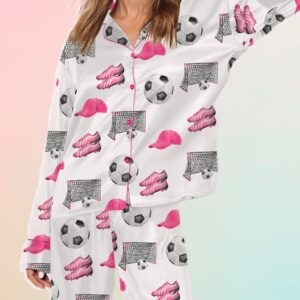 Soccer Long Sleeve Pajama Set