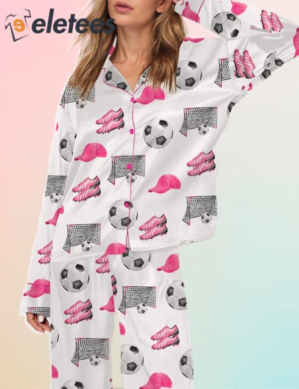 Soccer Long Sleeve Pajama Set