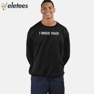 St Louis Baseball I Miss Yadi Shirt 4