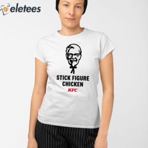 Stick Figure Chicken Shirt 2