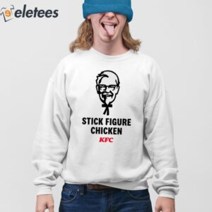 Stick Figure Chicken Shirt 4