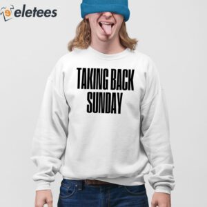 Taking Back Sunday Text Shirt 3