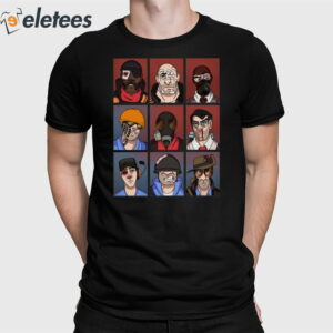 The Dudes Of TF2 Shirt