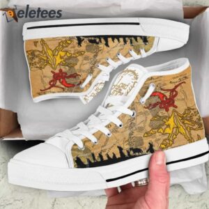 The Lord of the Rings High Top Canvas Shoes