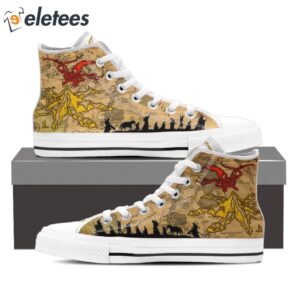 The Lord of the Rings High Top Canvas Shoes1