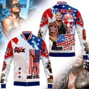 The Rock Just Bring It Baseball Jacket