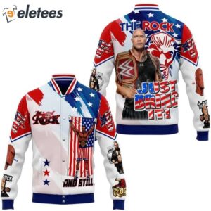 The Rock Just Bring It Baseball Jacket1