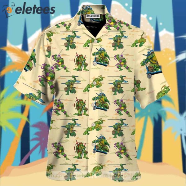 The Teenage Mutant Ninja Turtles Tmnt Hawaiian Shirt