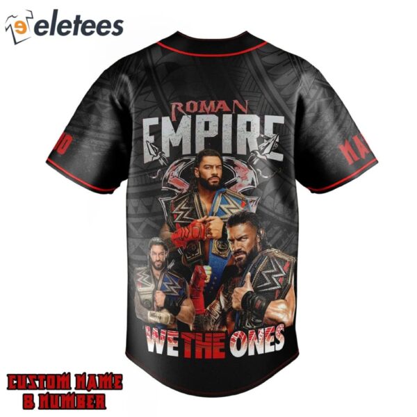 The Tribal Chief Roman Empire We The Ones Baseball Jersey