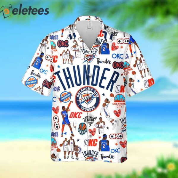 Thunder OKC Basketball Love Fan Hawaiian Shirt
